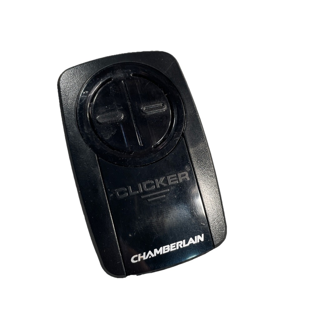 Chamberlain Universal Clicker 2-Button Garage Door opener KLIK3U Black